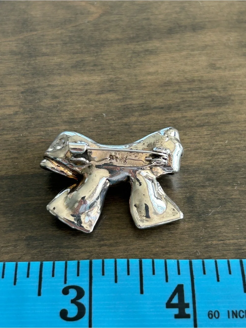 🎀🎀Ross -Simon’s Sterling Silver  Bow Pin Brooch - Women's Accessory💝